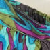 Vintage Requirements Womens MERMAID Skirt Size L Teal Green FAIRY GRUNGE Flowy