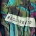 Vintage Requirements Womens MERMAID Skirt Size L Teal Green FAIRY GRUNGE Flowy