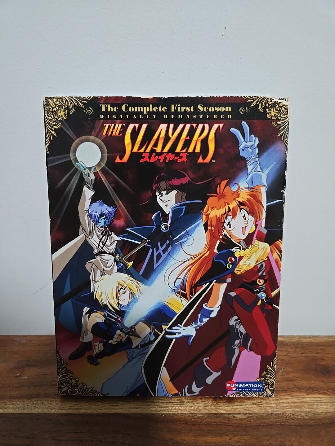 Slayers - The Complete First Season (DVD, 2007, 4-Disc Set, Digipak)