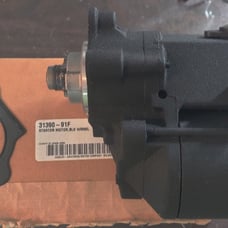 Harley Davidson Starter Motor Wrinkle Black 31390-91F sportster