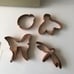 Martha by Mail Stewart Copper Cookie Cutters BEAUTIFUL BUGS Insects Box