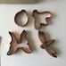 Martha by Mail Stewart Copper Cookie Cutters BEAUTIFUL BUGS Insects Box