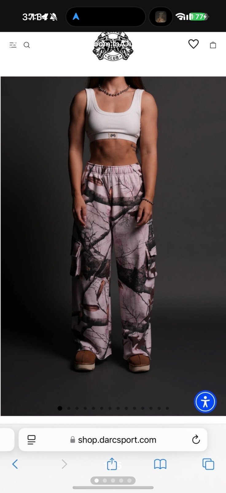 Darc sport camo cargo