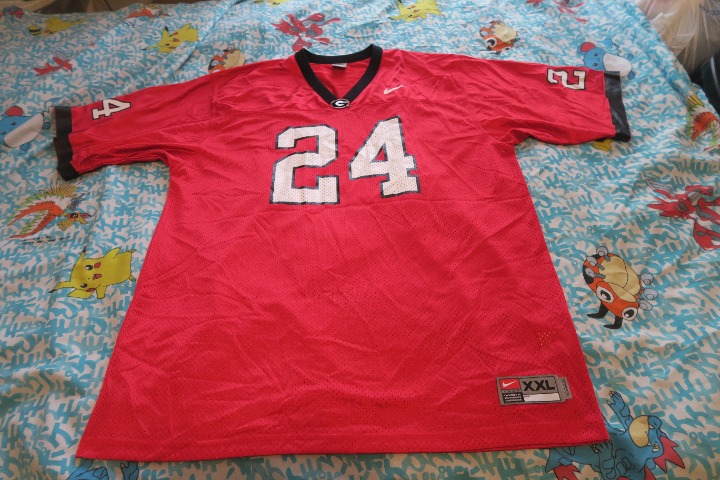 Vintage Georgia Bulldogs Nike Team Red #24 Football Jersey Adult XXL On-Field