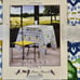 RARE NEW STOF FRANCE LEMON BLUE WHITE MEDITERRANEAN 63x118 COTTON TABLECLOTH