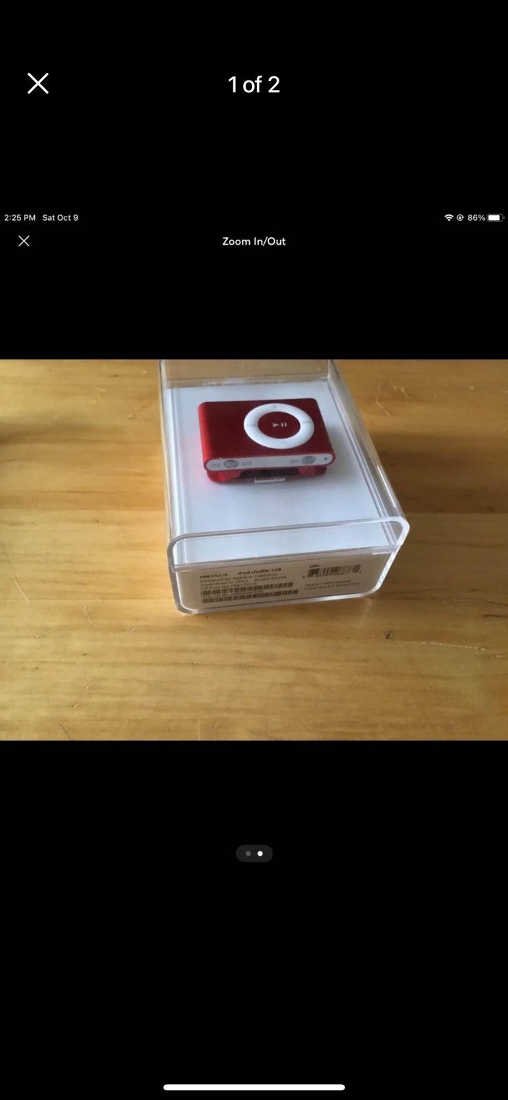 Apple iPod Shuffle 2nd Generation 1 GB (PRODUCT)RED
