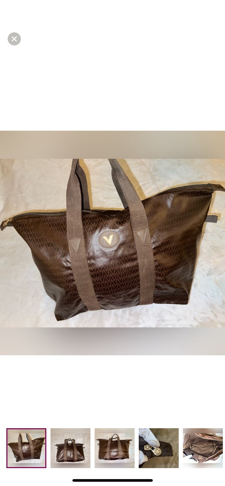 Mario Valentino Travel/Weekender Bag