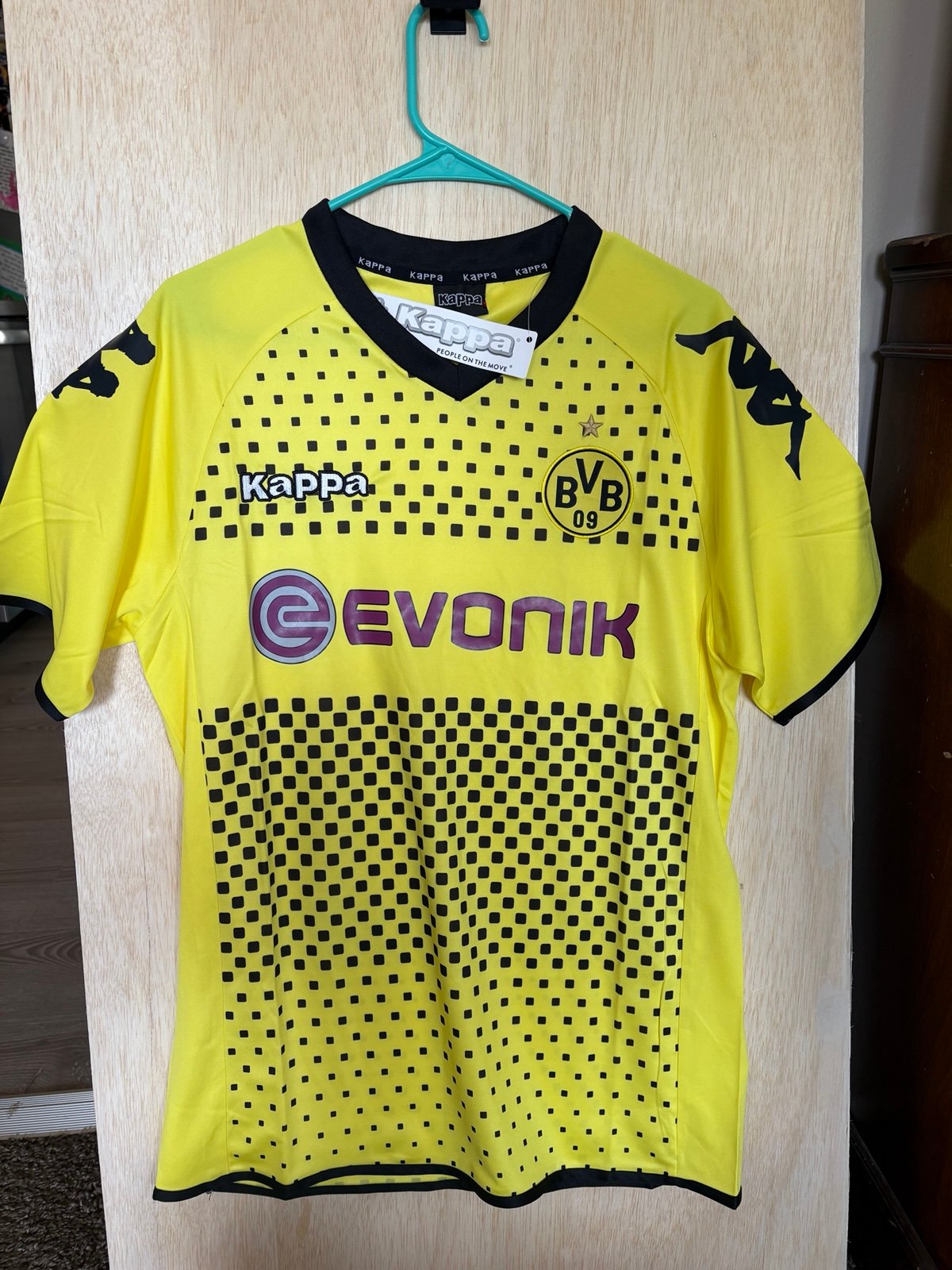 Kappa Yellow and Black BVB 09 Jersey