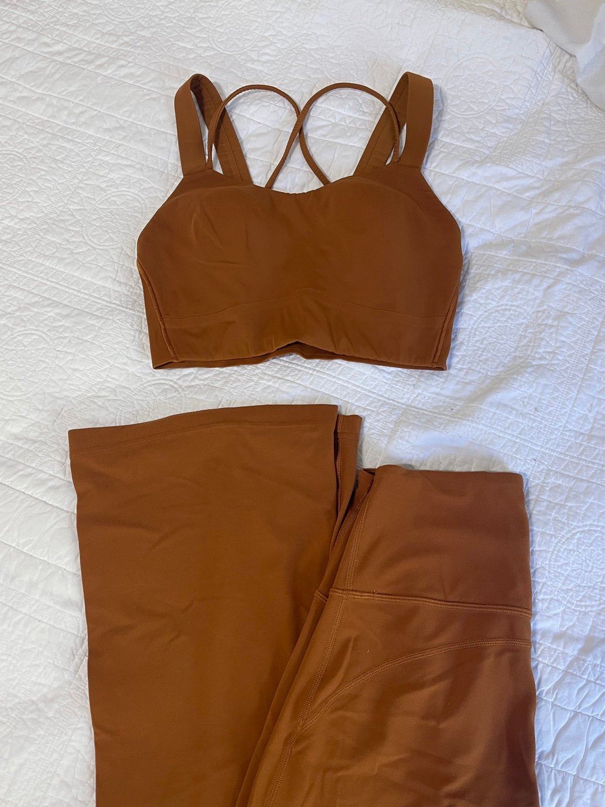 Lululemon Set High Rise Groove Leggings Sports Bra