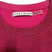 Alice + Olivia Pink Shimmer Short Sleeve Knit Top Sz S Like New