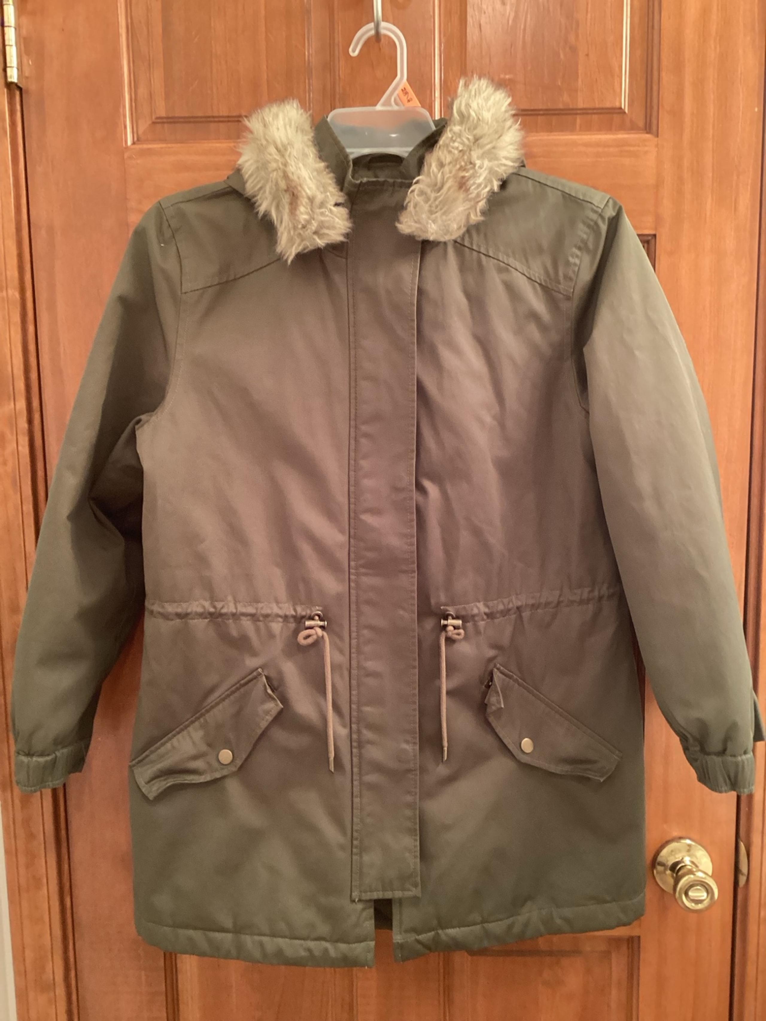 Banana Republic Olive Green Parka Women's M
