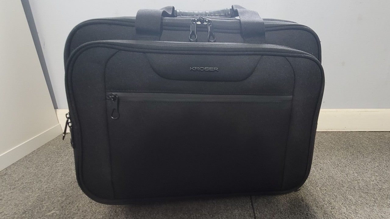 KROSER Rolling Laptop Bag Premium Wheeled Briefcase