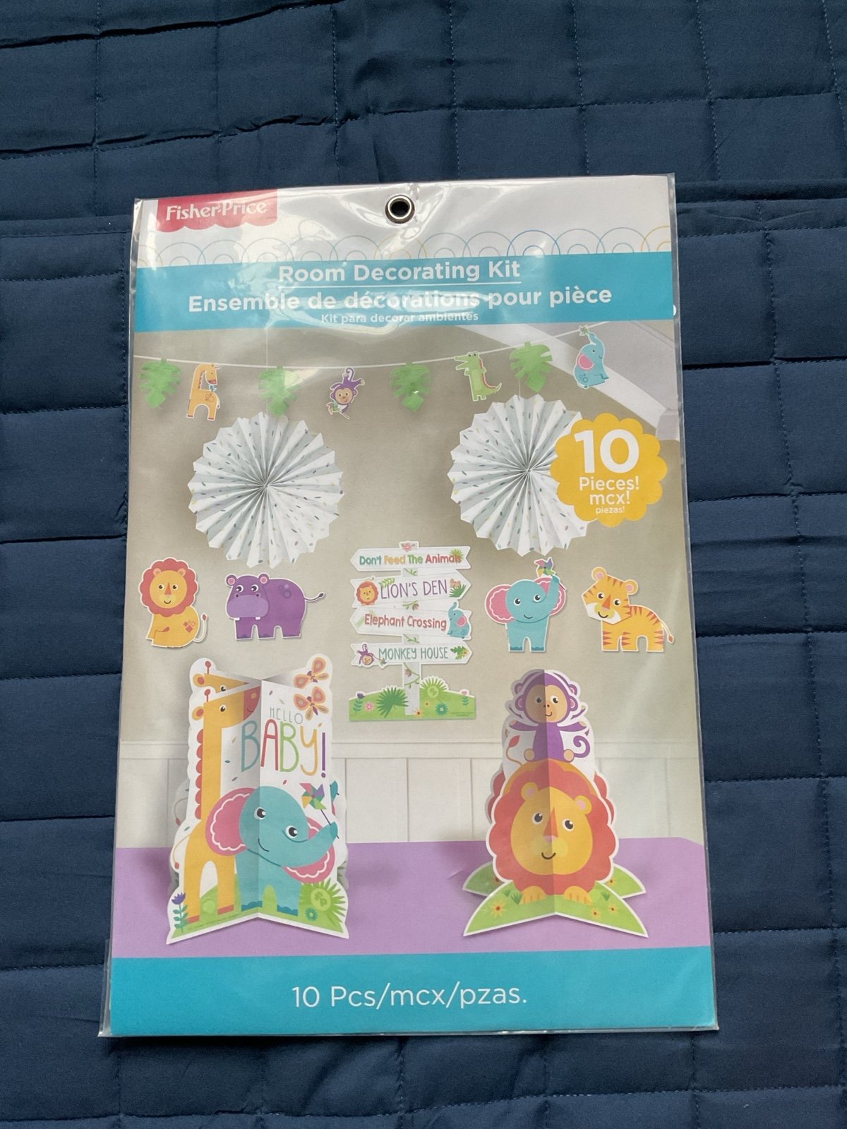 Fisher Price Hello Baby Decorations Bundle