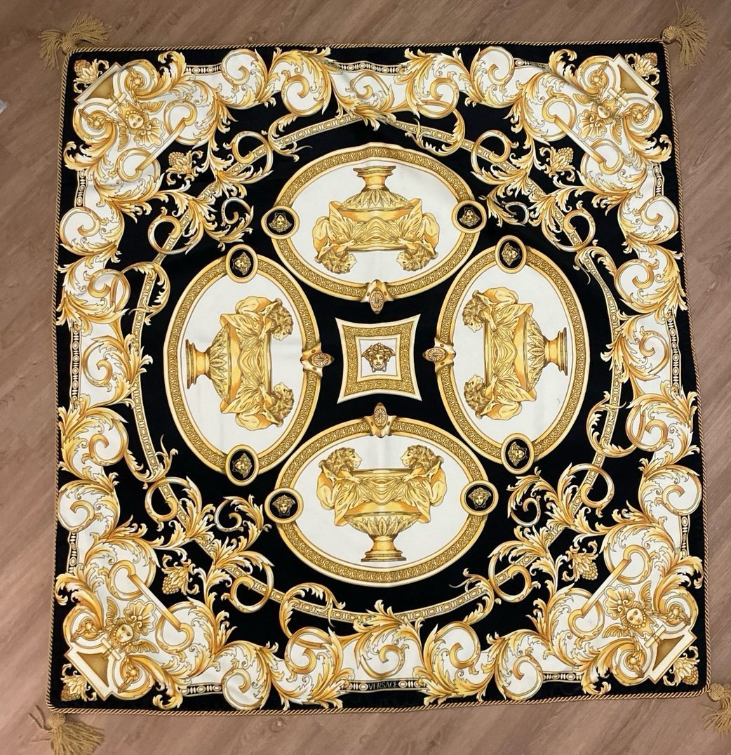 Versace Velvet Throw Blanket