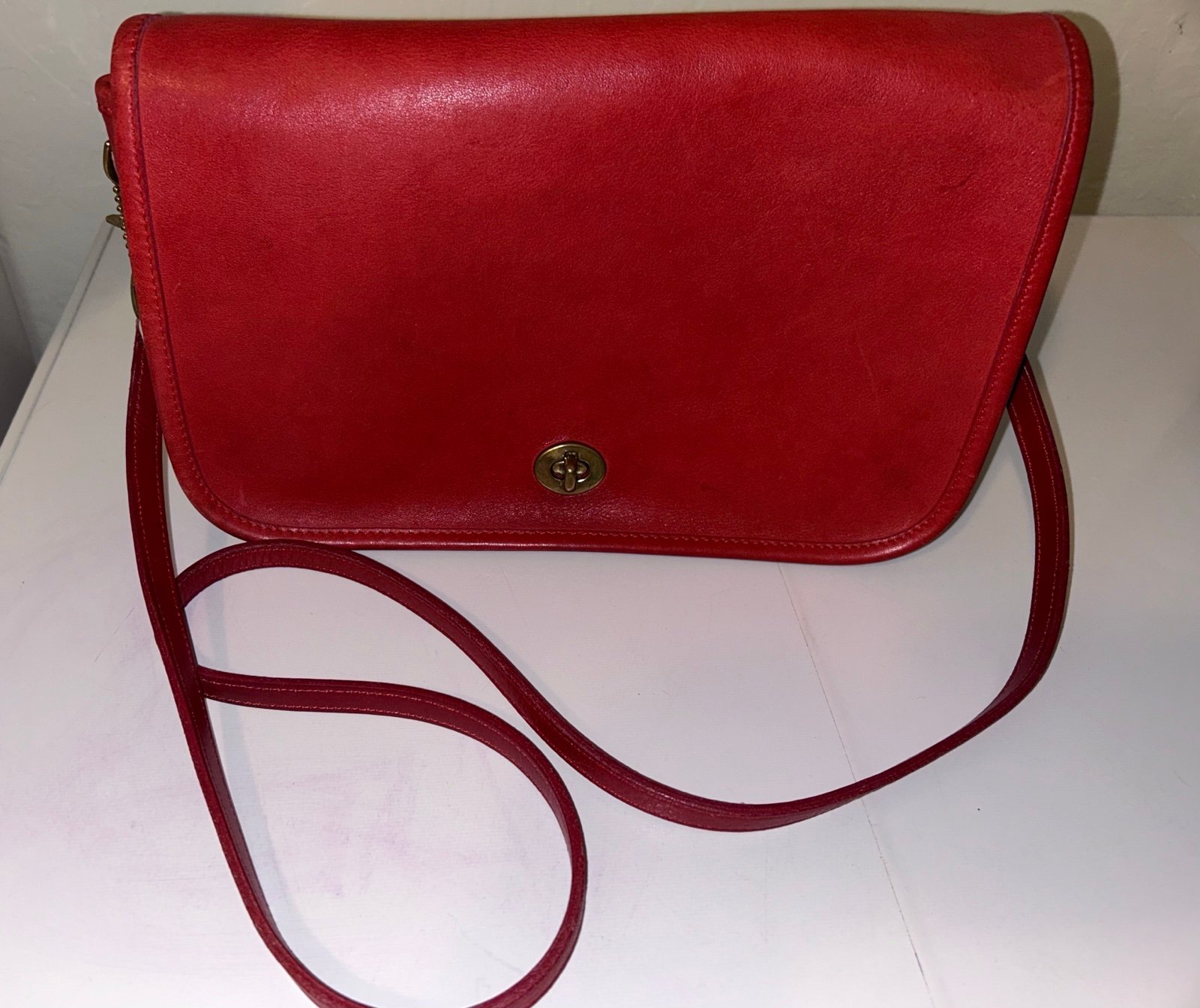 Vintage Coach dinky bag pocket purse #9375
