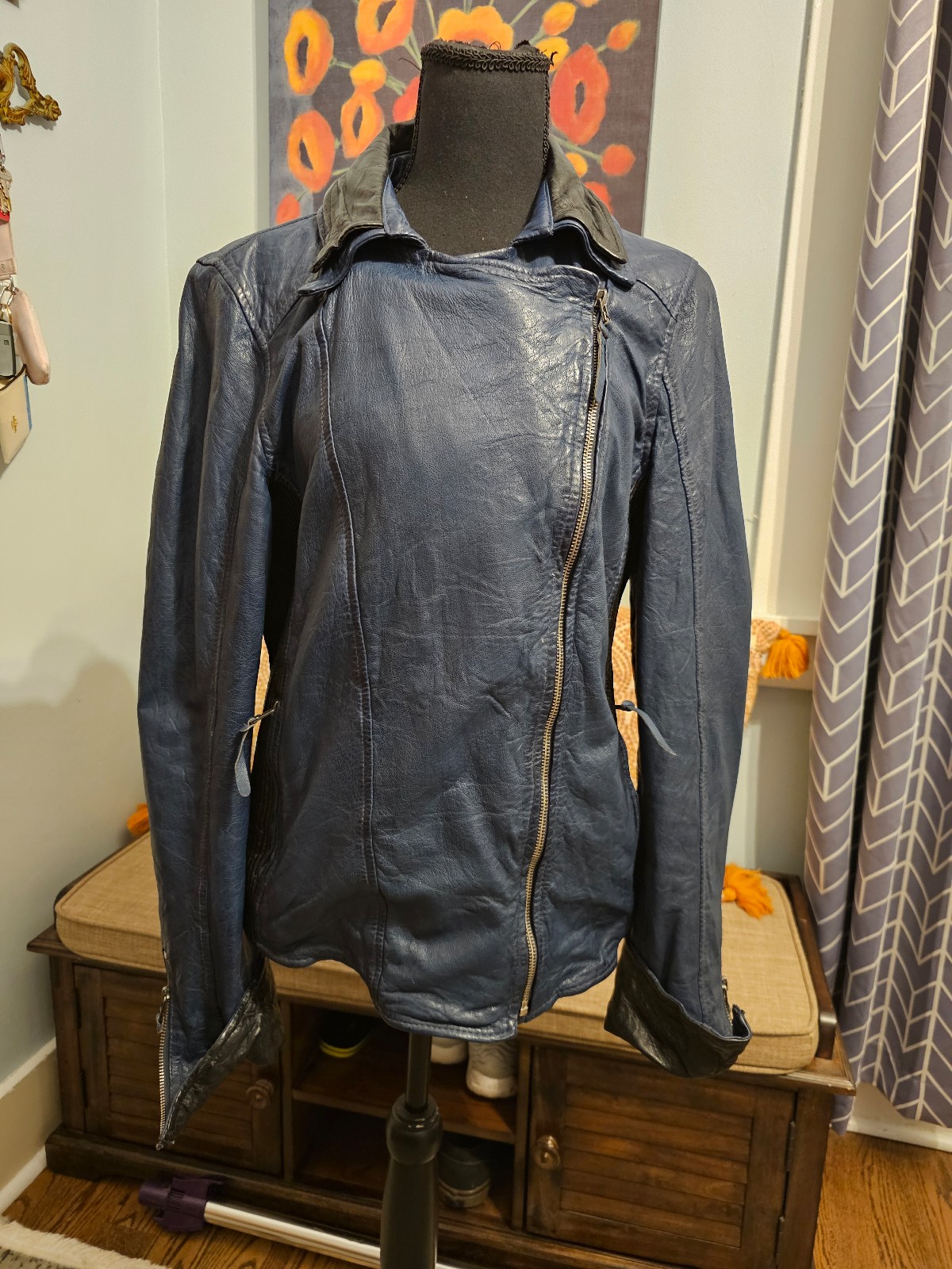 Bano eeMee Leather Moto Jacket