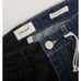 FRAME Le Jane Color Block High Waist Relax Jeans Dell Noir Size 25 NWOT