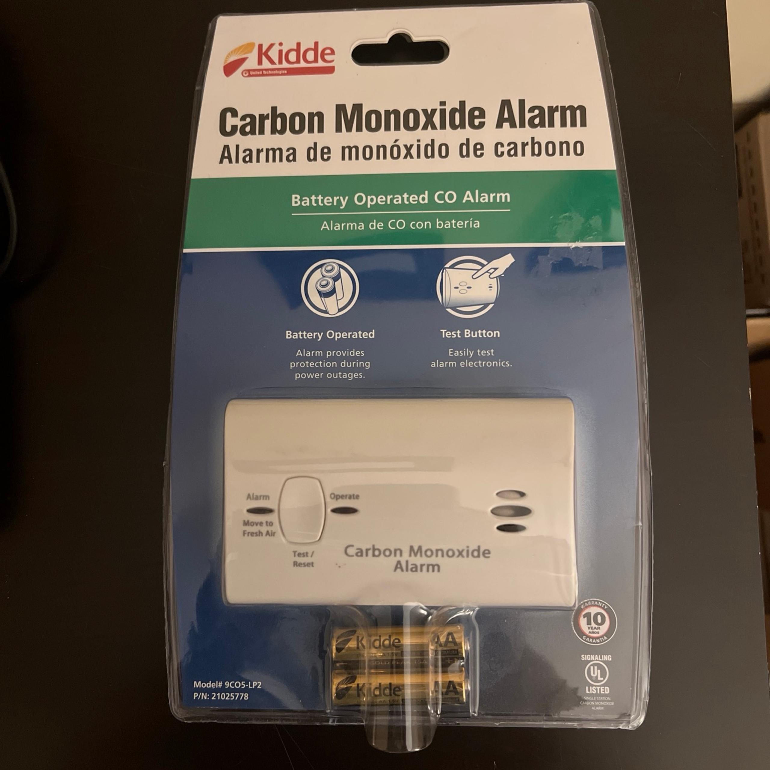 Kidde - Carbon Monoxide Alarm