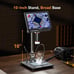 4K Digital Microscope, Elikliv EM4K 8 Coin Microscope 2000x, 52MP HDMI Microsco