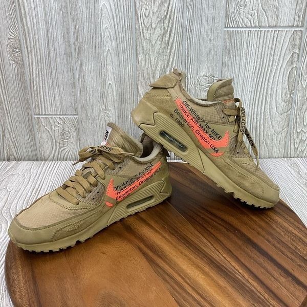 Nike Air Max 90 Men's Size 8.5 Off White Desert Ore Sneakers