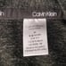 Calvin Klein Aurora Comfort CK Logo Open Front Sleep Cardigan Charcoal Heather