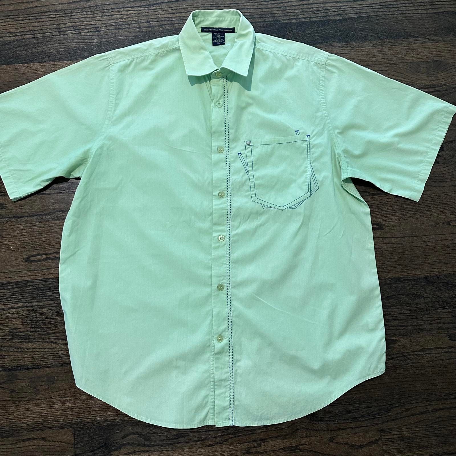NWOT LE Jean DE Marithe Francois Girbaud Shirt XL