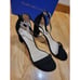 Stuart Weitzman Womens Nearlynude Crystal Nova Sandal Black/Clear Size 10.5 B