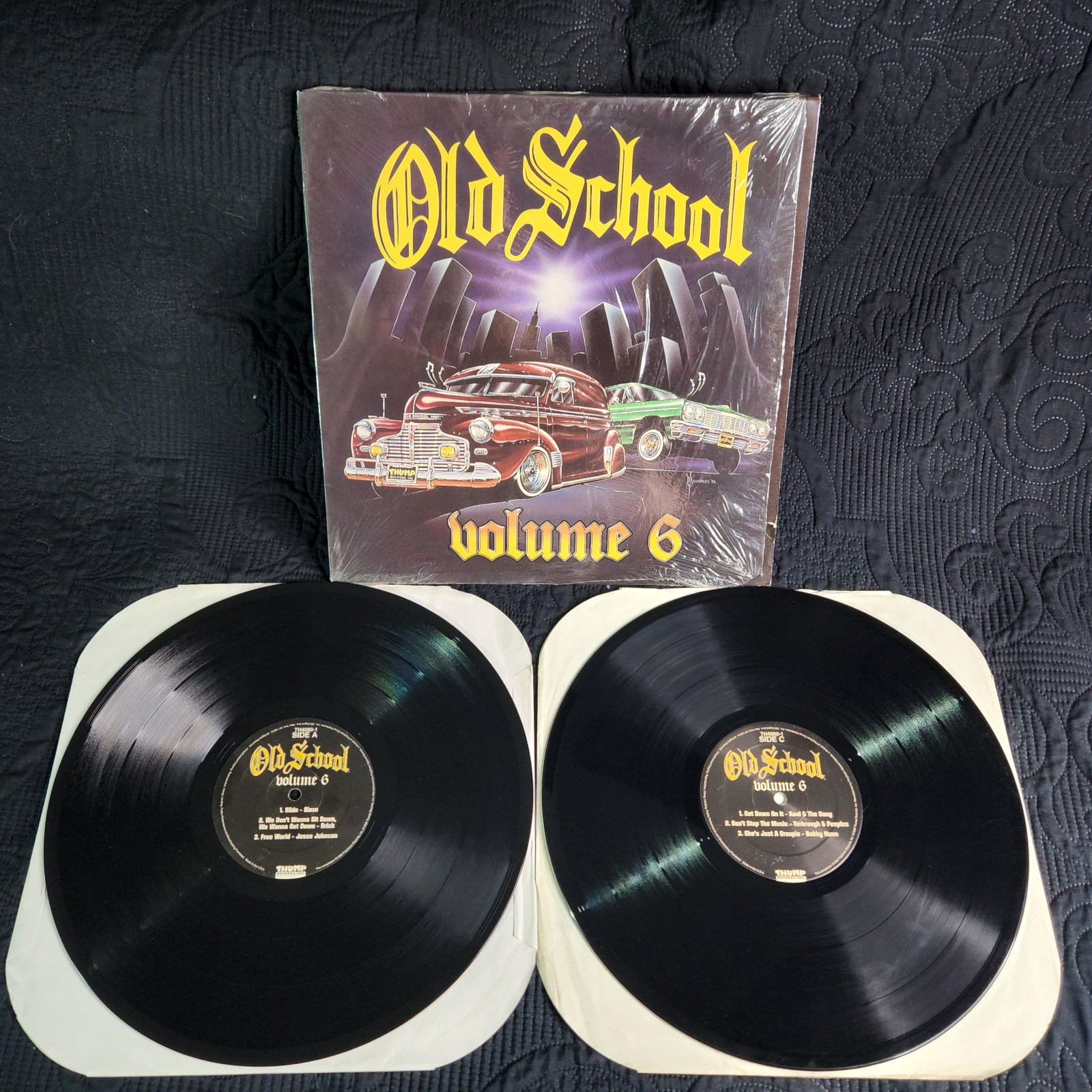 Old School Lowrider - Volume 6 (VG+) Vinyl 2LP Record Album Thump Records Rare