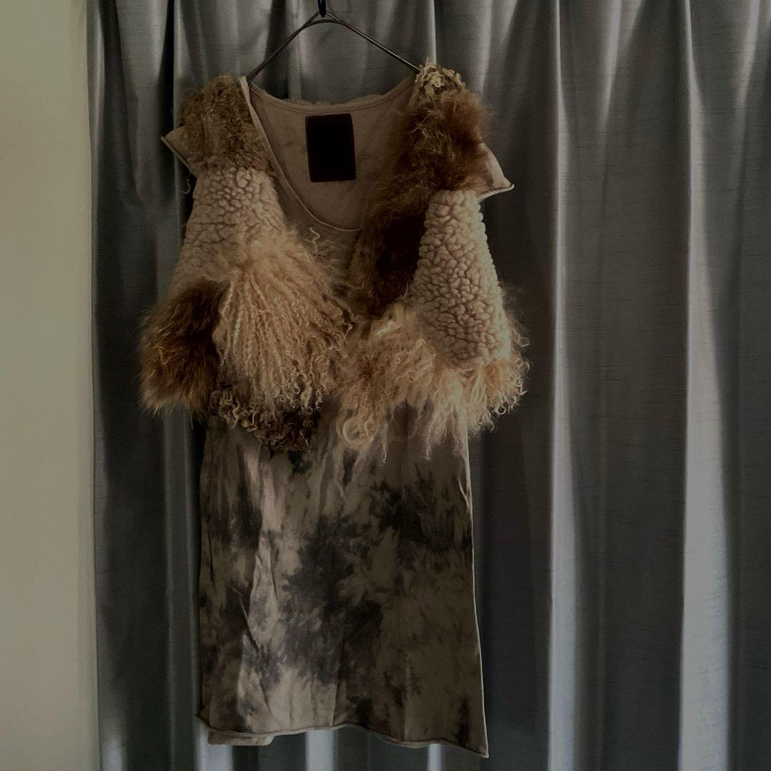 トップス 00s archive goa fur vest japanese label 00s archive goa fur vest japanese label