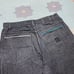 Vtg y2k baggy jeans marithe Francois girbaud black goth wide leg skater 38x33