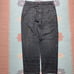 Vtg y2k baggy jeans marithe Francois girbaud black goth wide leg skater 38x33