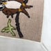 Needlepoint Cross Stitch Throw Pillow Owl On A Branch Velvet Down Feather Filled