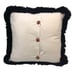 Needlepoint Cross Stitch Throw Pillow Owl On A Branch Velvet Down Feather Filled