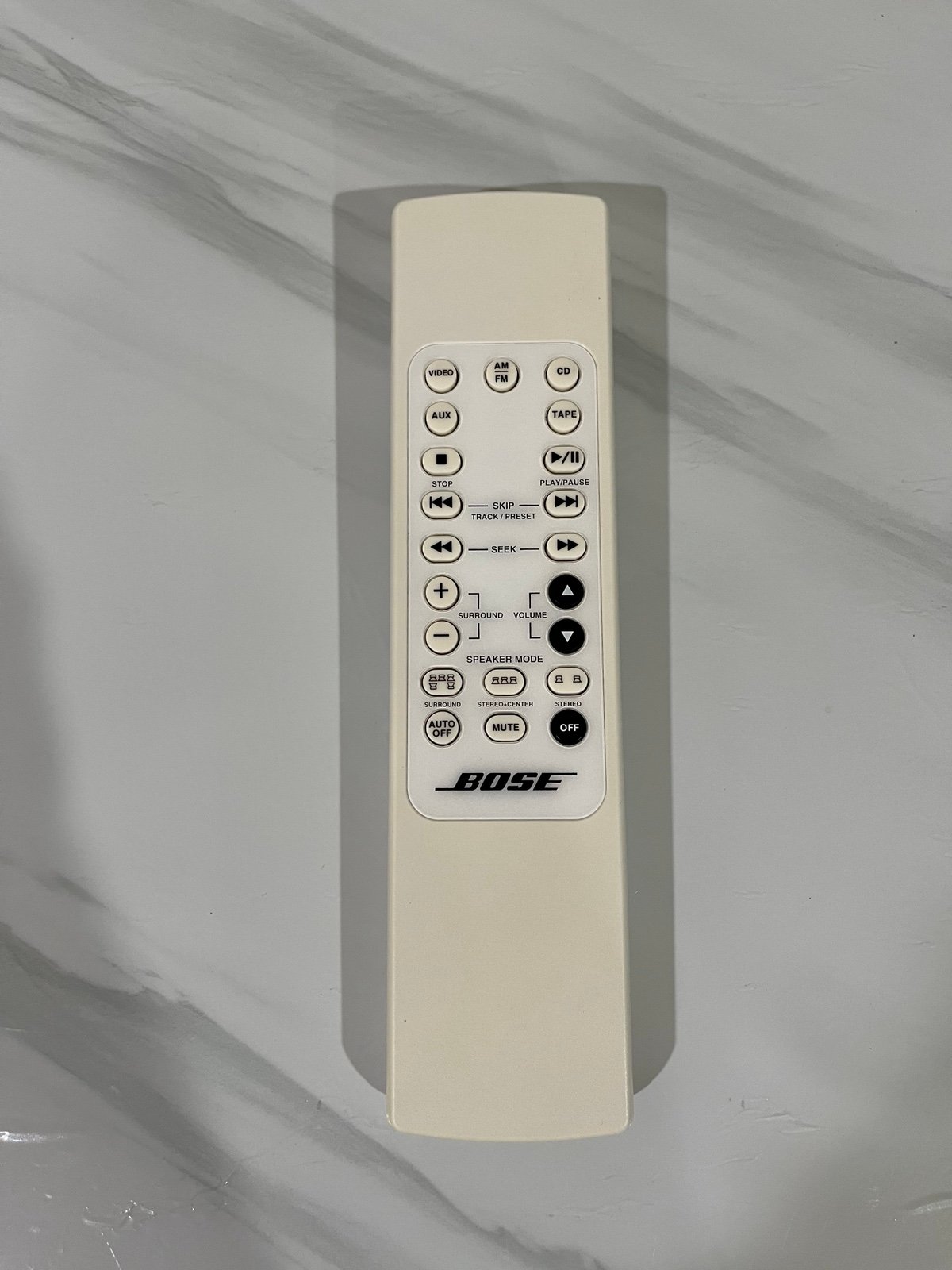 Bose RC-9 Remote Control For Lifestyle Music Center Models 3 5 8 12