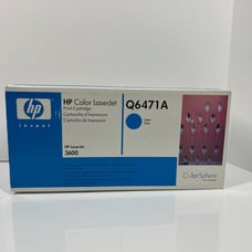 HP Q6471A Cyan Genuine Toner Cartridge NEW SEALED