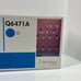 HP Q6471A Cyan Genuine Toner Cartridge NEW SEALED