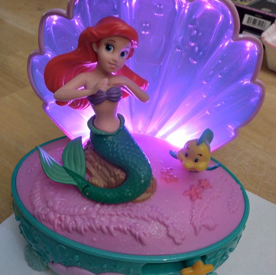 Disney princess ariel pearl anniversary jewelry box new arrivals