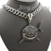 Black Shark Large 18 Iced Cuban Chain