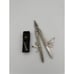 Vintage Leatherman Mens Silver Stainless Steel PST II Multi Survival Tool OS