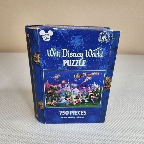 Walt Disney World Mickey and Friends Storybook 750 Pce Puzzle 18 X 24 Complete