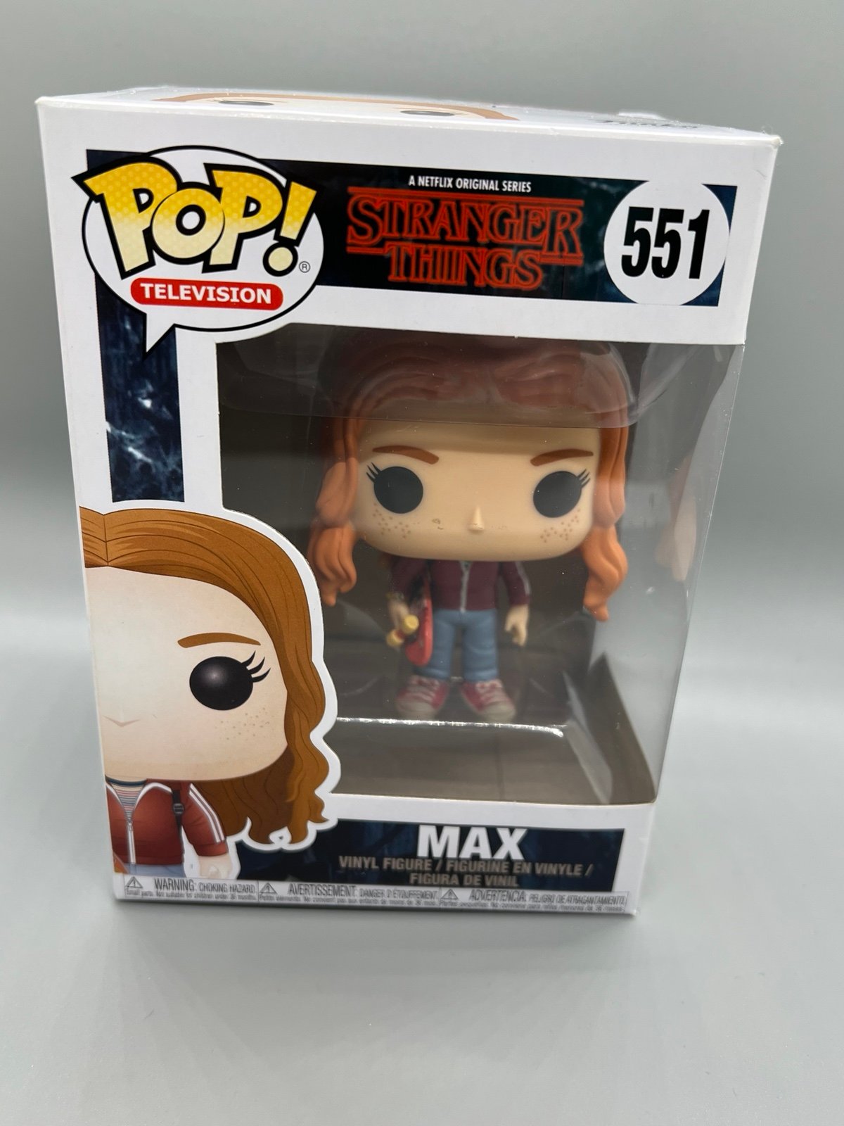 Funko Stranger Things Max Mayfield #551 Vinyl Figure Pop Television RETIRED