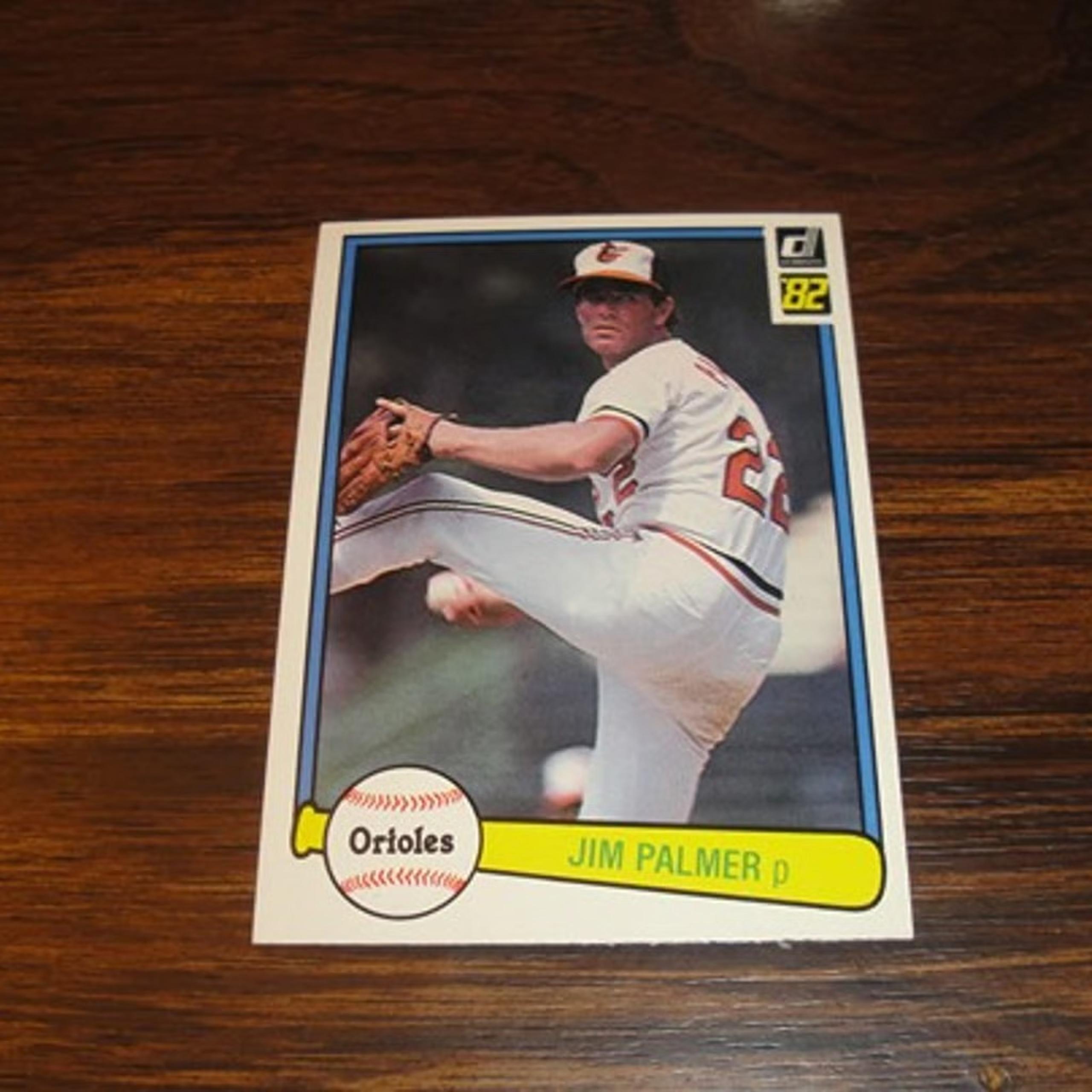 Vintage 1982 Donruss Baseball Trading Card #231 Jim Palmer Baltimore Orioles HOF