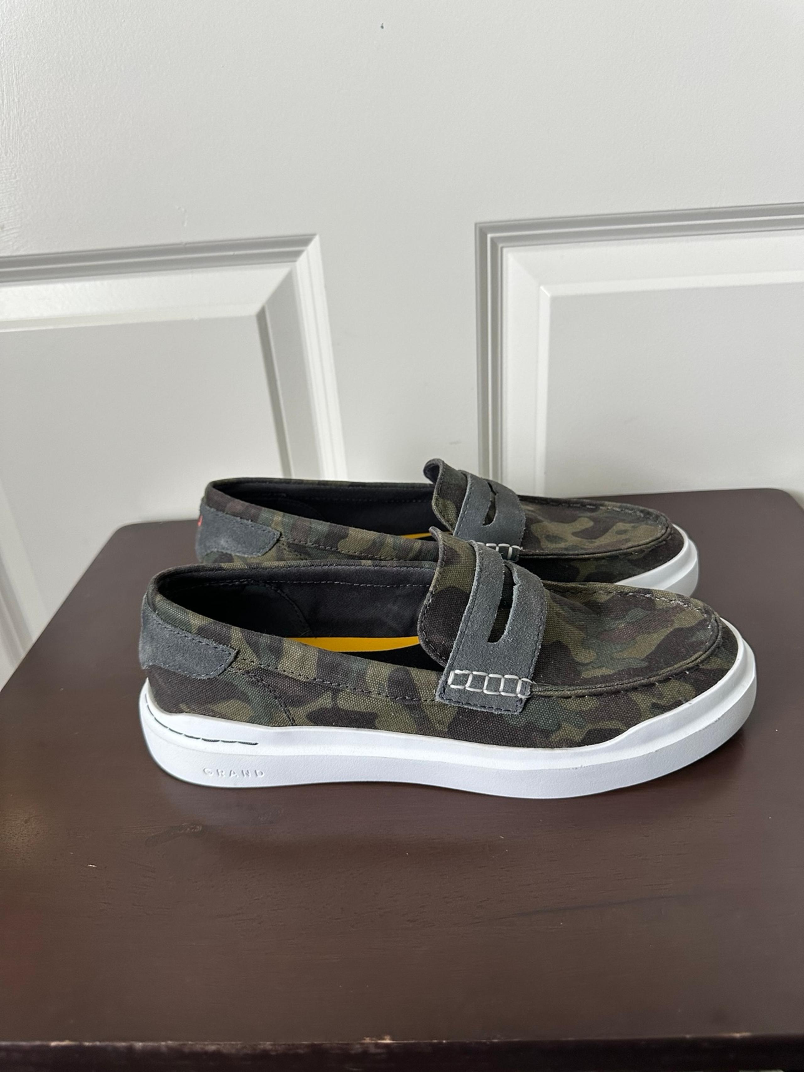 Cole Haan Men's Grandpro Rally Canvas Penny Loafers Size 9