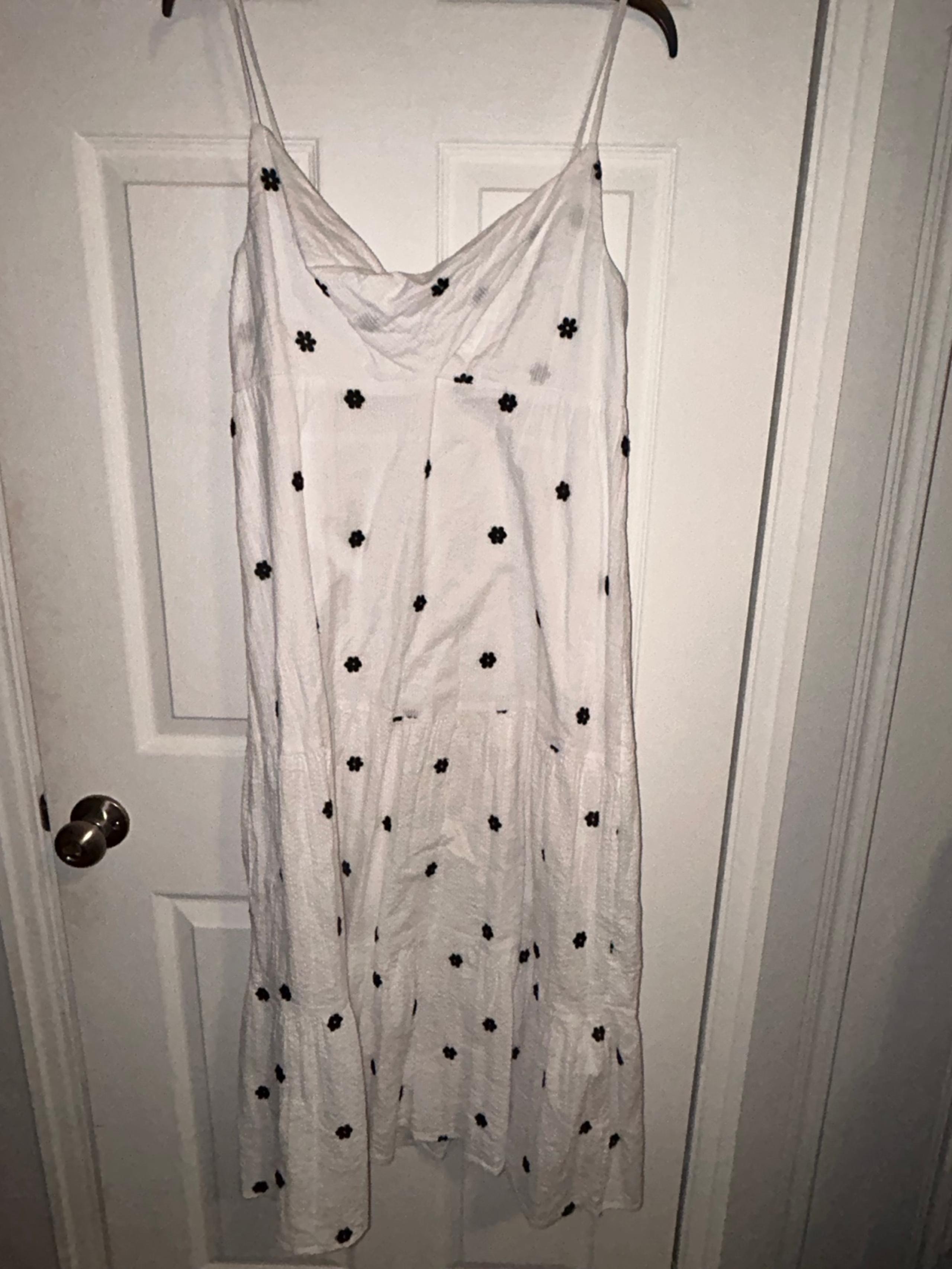 Ann Taylor Dresses | Black and White Polka Dot Dress Size: M
