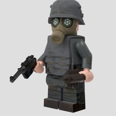 BRICKMANIA WWI German Stormtrooper V2 NEW