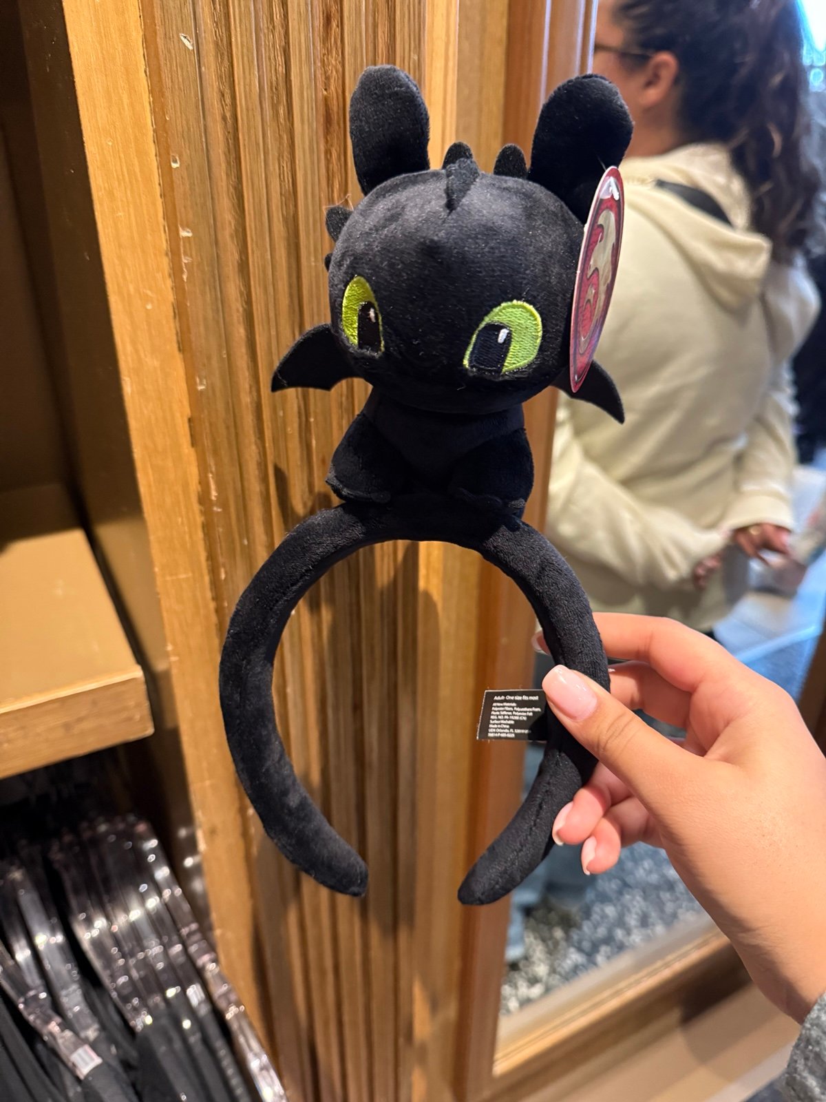 Toothless epic universe headband