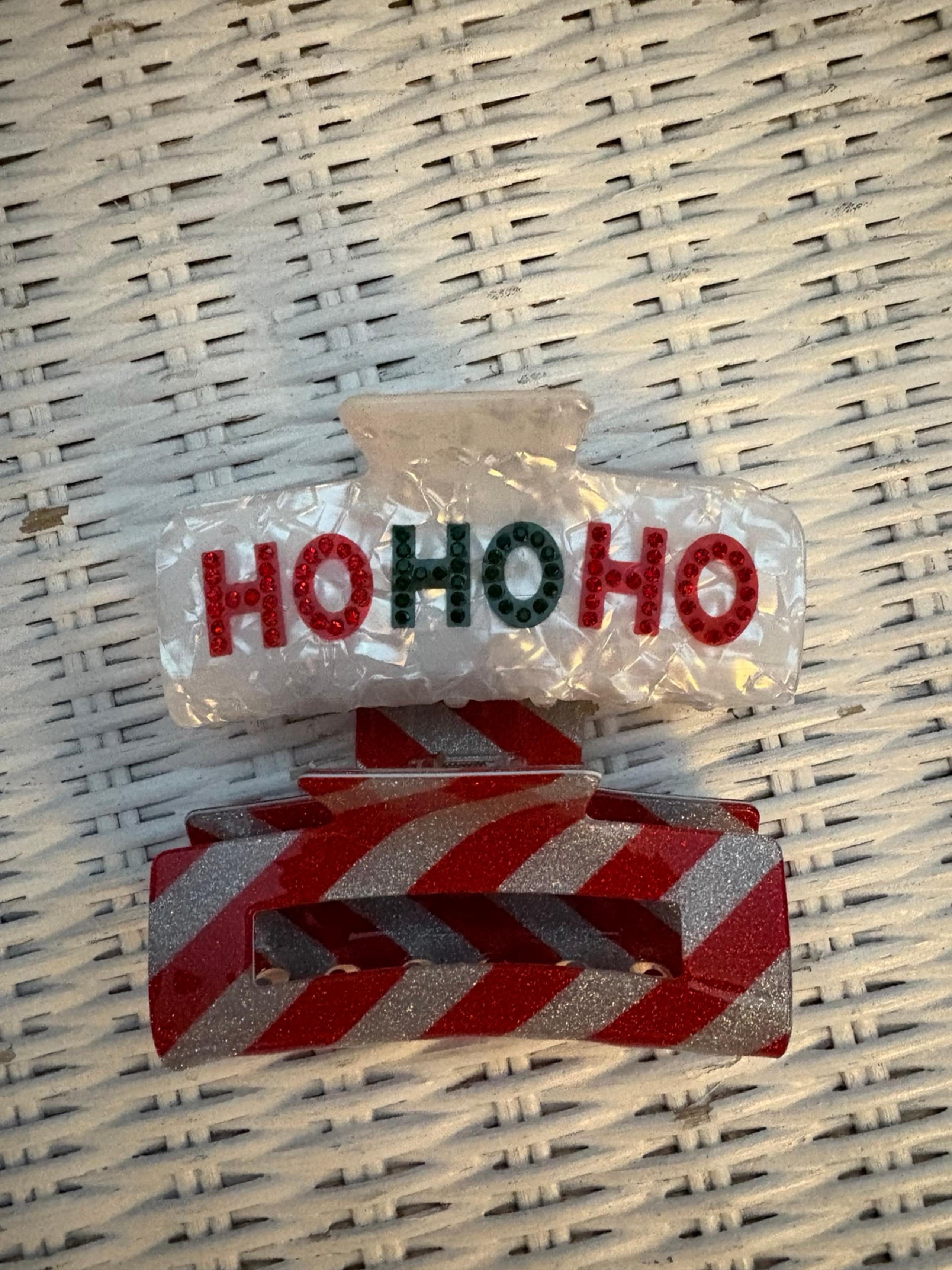 Holiday Large Hair Clips