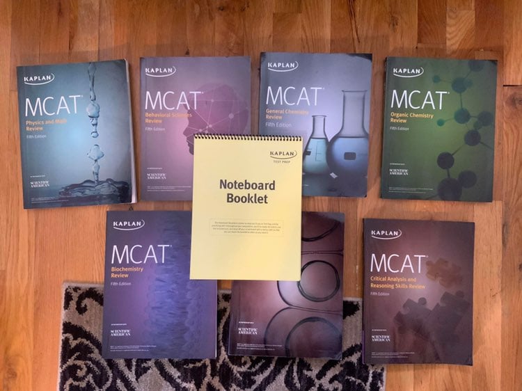 WHOLE MCAT KAPLAN COLLECTION