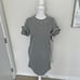 Flutter & Kick Gray Ruffle Sleeve Maternity Dress, S