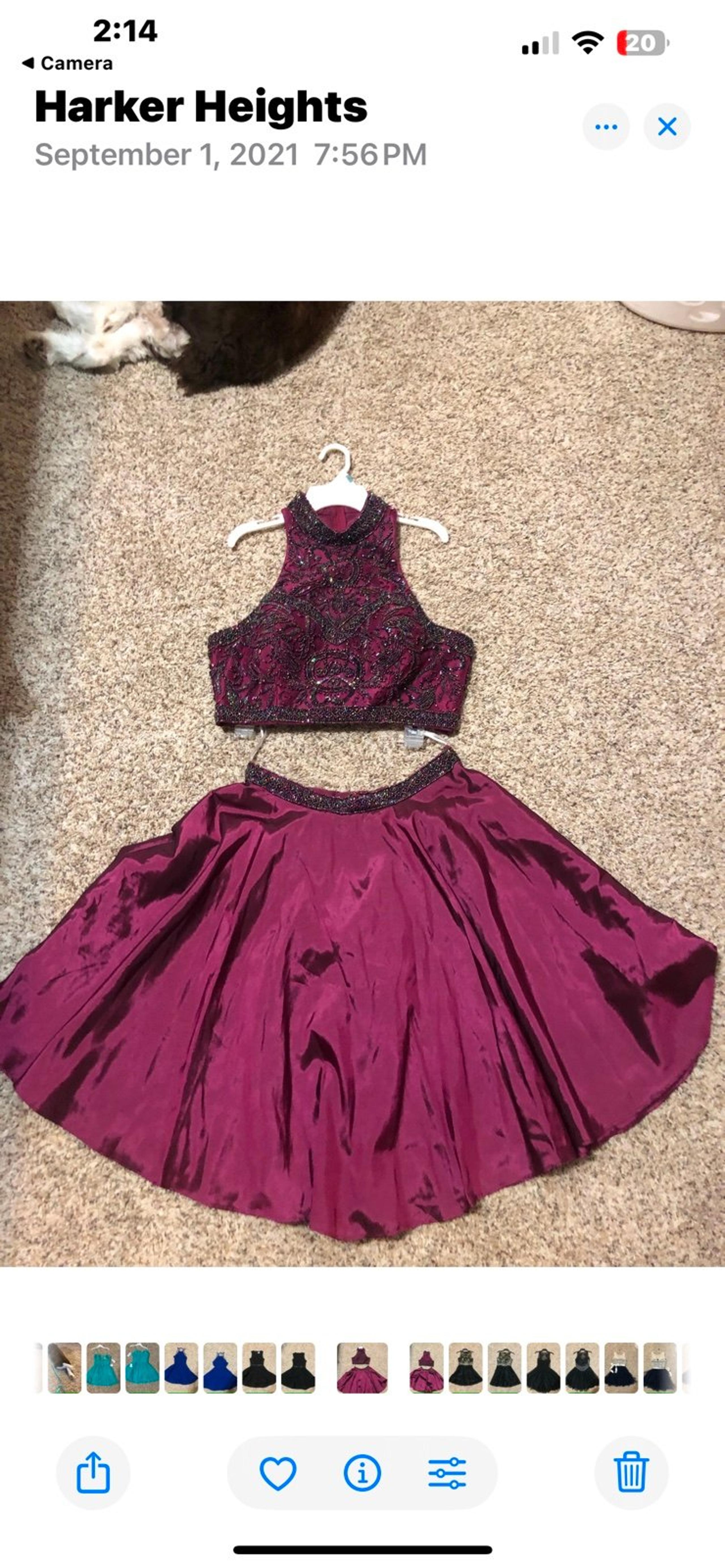 Sherri hill two piece dress